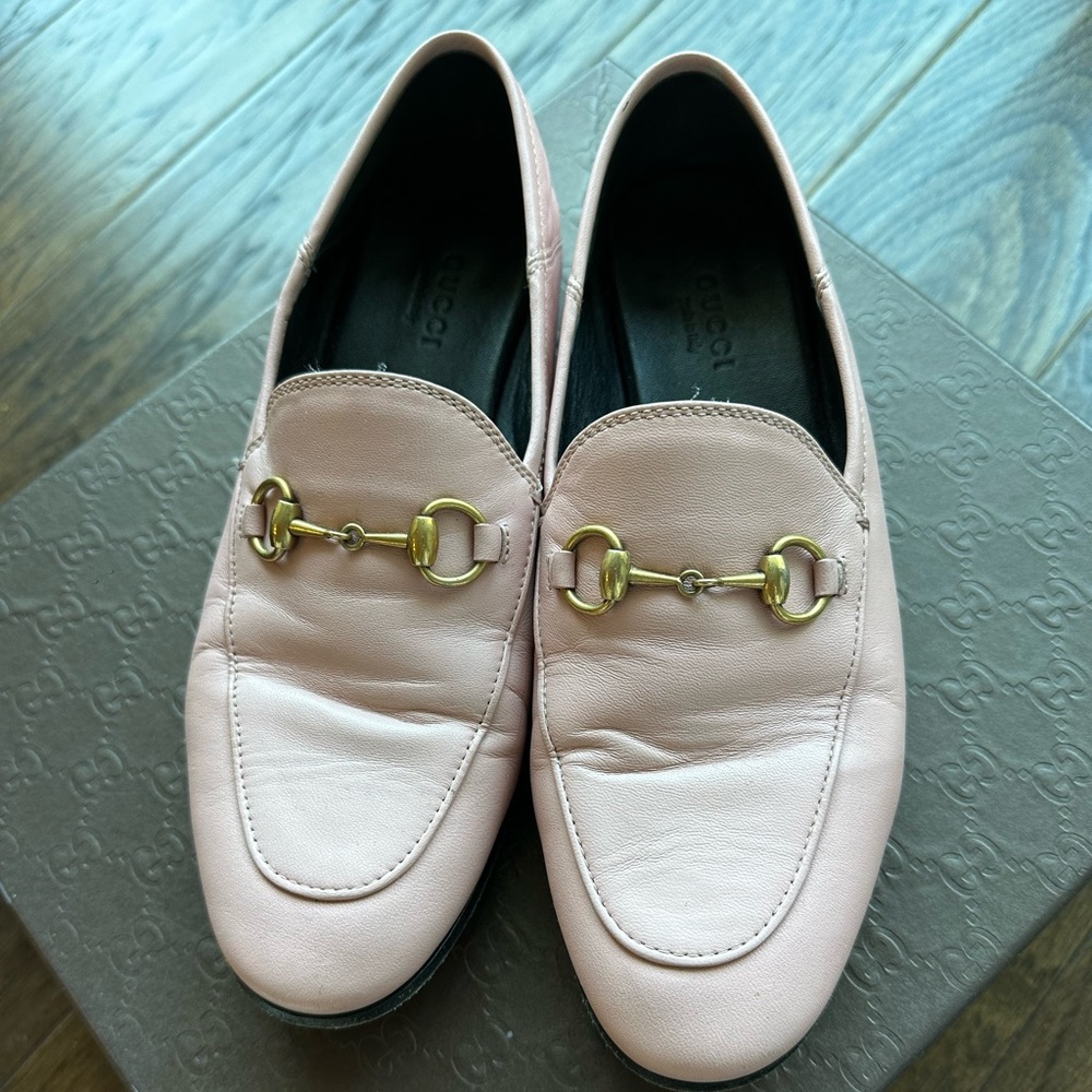 Gucci pink loafers sz 36.5/6.5